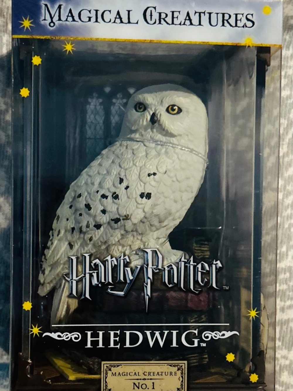 Harry Potter Hedwig Magical Creatures No. 1 Figurine - Noble Collection (NIB)